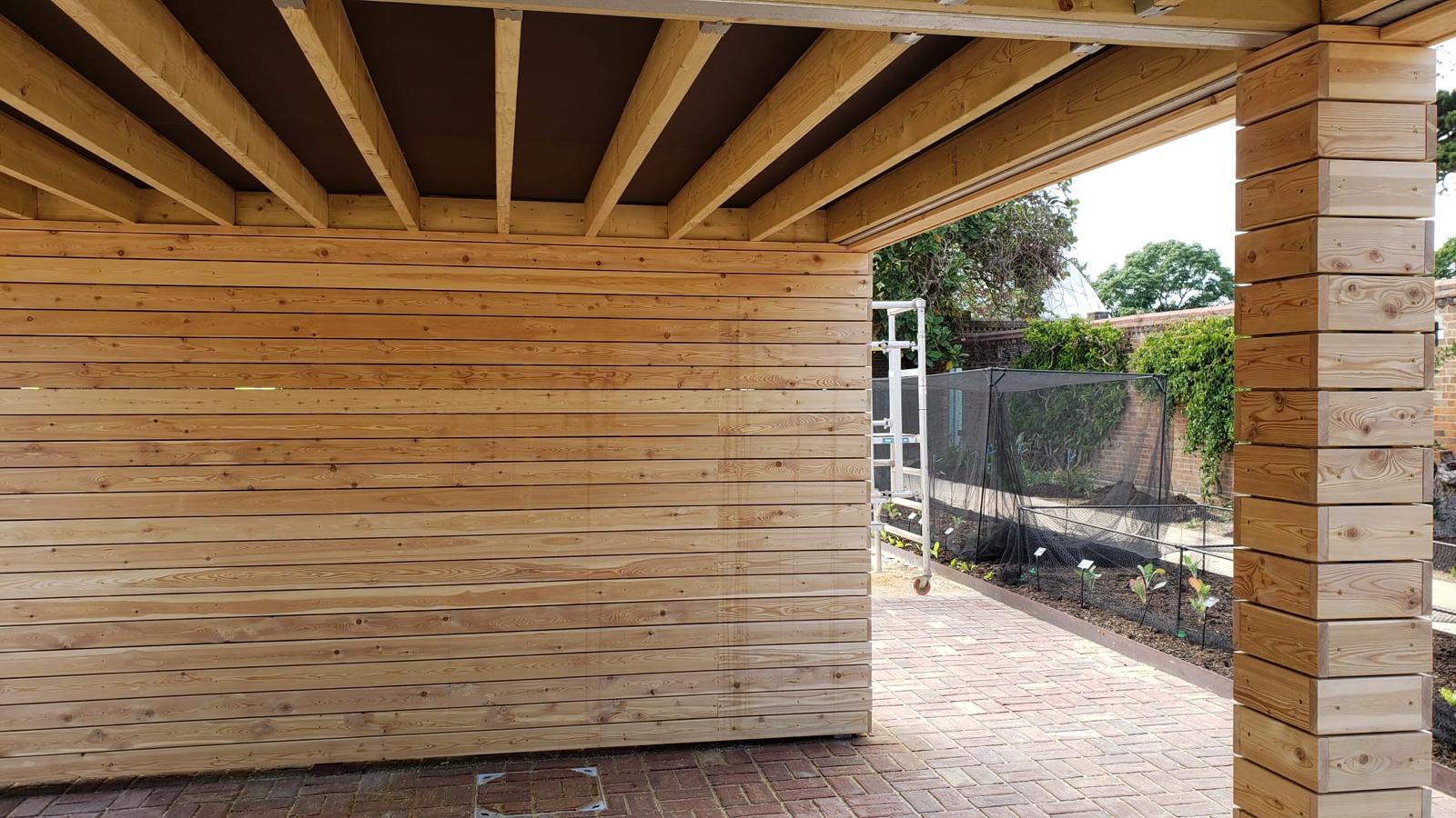 Garden structure, Kew Gardens, London