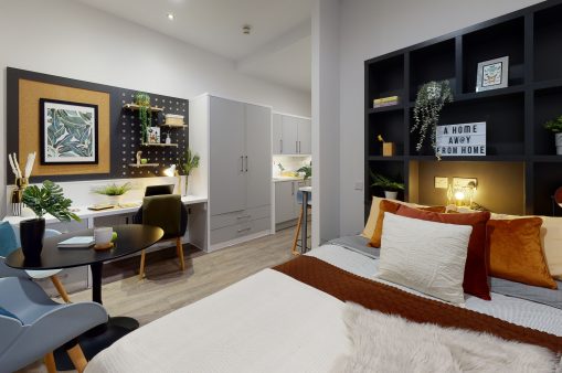 Modern student accommodation